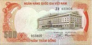 Vietnam Sur 500 Dong Nd P33a