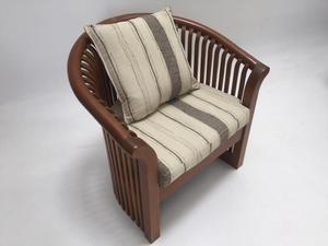 silla de diseño madera maciza