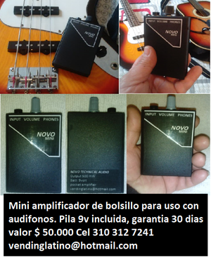 AMPLIFICADOR DE BOLSILLO