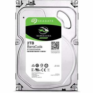 Disco Duro Hdd Seagate Barracuda 2 Teras 2tb rpm 64mb