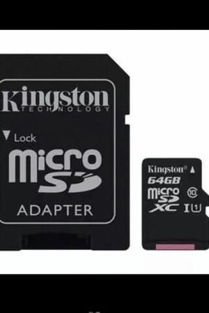 Memoria Sd Micro 64gb Kingston