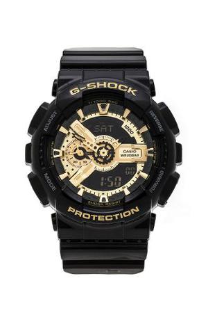 Reloj Casio G-shock Negro Con Dorado