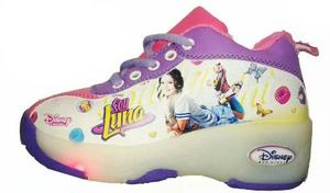 Tenis Patin Soy Luna Con Luces Led Entrega Inmediata!!!