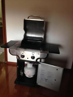 Asador a gas brasero