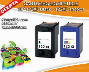 Cartucho Hp 122xl !combo! Bk-tricolor Deskjet 