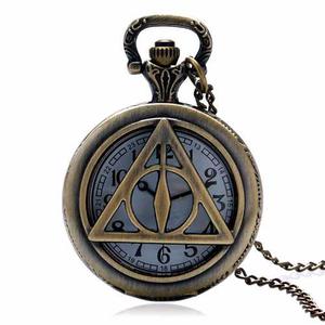 Collar Reloj Harry Potter Reliquias De La Muerte