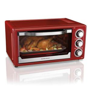 Horno Tostador Hamilton Beach 6 Panes Pizza 23cms Rapido