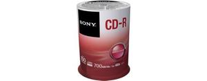 Sony 100cdq80sp Cd-r Medios De Grabación