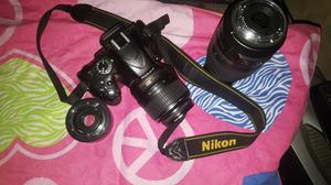 Camara Nikon D con Lente Zoom 