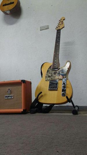 Guitarra Telecaster Y Amplificador Orang