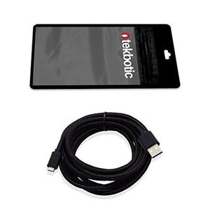 Actualizado Tekbotic Punchflow Micro Cable Usb 24 Awg Trenz