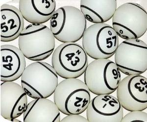 Balotas De Bingo Profesional Doble Numero 38mm