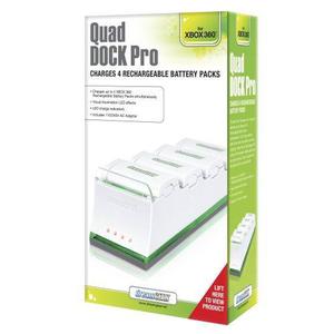 Dreamgear Xbox 360 Quad Dock Pro (blanco)