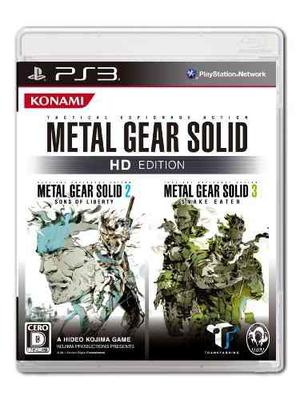 Metal Gear Solid Hd Edition Importación De Japón