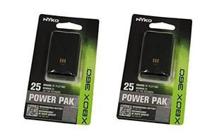 Nyko 2 Xbox 360 Power Pak - Negro - Xbox 360;