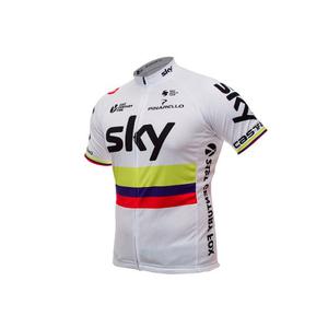 Camiseta De Ciclismo Campeon De Colombia Sky