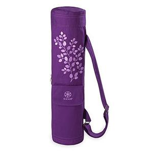 Gaiam Cargo Yoga Mat Bag, Violet Spring
