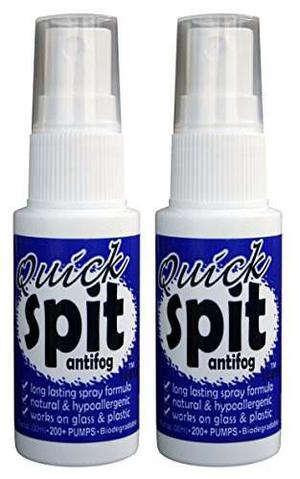 Jaws Quick Spit Antifog Spray (paquete De 2), 1 Onza