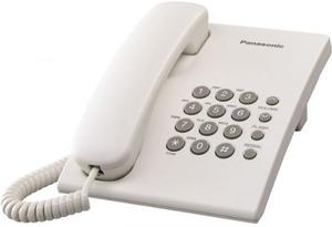 Teléfono Alámbrico Panasonic Kx-ts500 Blanco