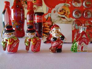 Adornos navideños Coca Cola