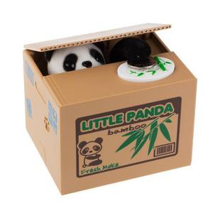 Alcancia Animada Oso Panda Para Grandes Y Chicos