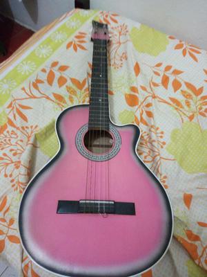 Guitarra Requinto Rosada