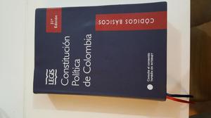 Libro Constitución Política de Colombia Legis