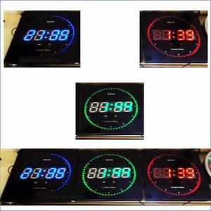 Reloj De Pared Digital Luminoso Decorativo Diseño Novedoso