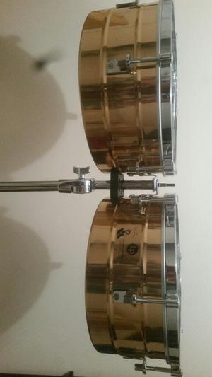 Timbales Tito Puente bronce