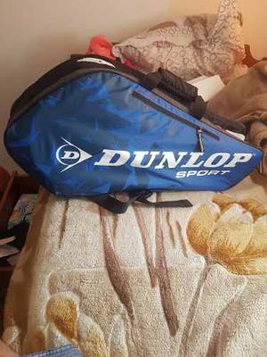 Porta Raquetas Dunlop Como Nuevo 10 Dias De Uso Excelente