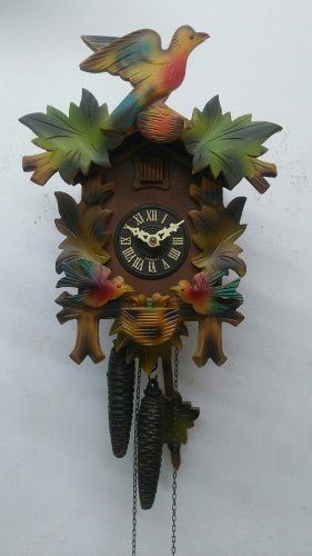 Reloj De Pared Cuckoo, Reloj Cucu, Reloj Alemán, Original.
