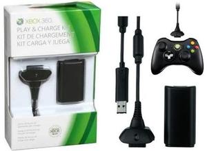 Carga Y Juega Kit Xbox 360