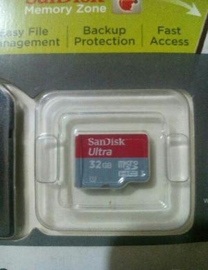 Microsd Sandisk 32gb Clase 10 Ultra