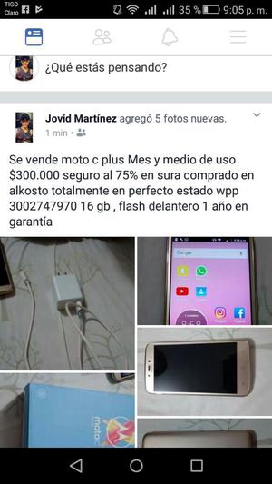 Se Vende Moto C Plus