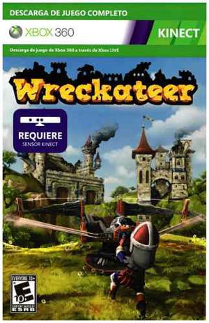 Tarjeta Descarga Juego Wreckateer Para Kinect, Xbox 360