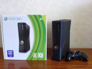 Xbox 360 Slim Con Disco Duro De 160gb + Juegos Incorporados