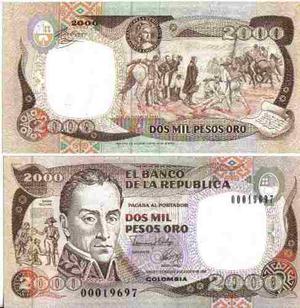 Colombia,  Pesos 3 Ago  Bgw454
