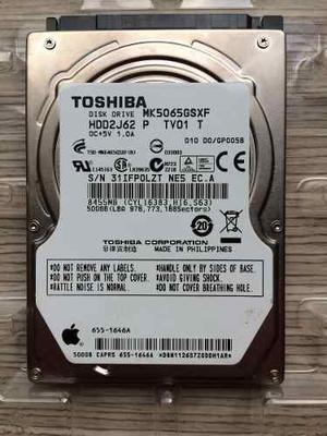 Disco Duro Toshiba 500 Gb Mkgsxf Ideal Para Macbook