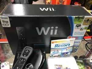 Nintendo Wii Negro En Caja