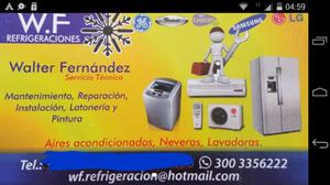 Tecnicos Especializados Wf Refrigeracion