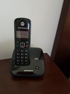 Teléfono Inalámbrico Motorola Negro
