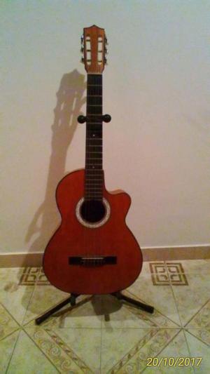 Guitarra con base