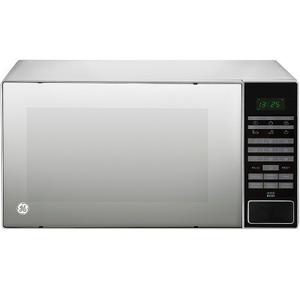 Horno Microondas Ge 1.1pc Blanco Vidrio Espejo Jes11g1