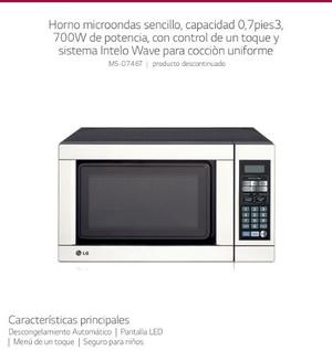 Horno Microondas Marca ((lg) 7pies3