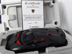 Lamborghini Sesto Elemento Autoart Escala 1 18 De Coleccion