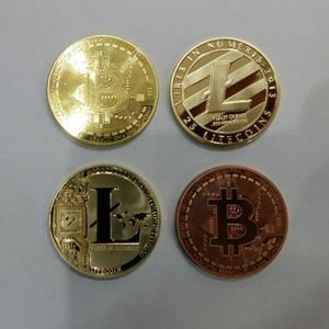 Monedas de Colección Bitcoin Y Litecoin.