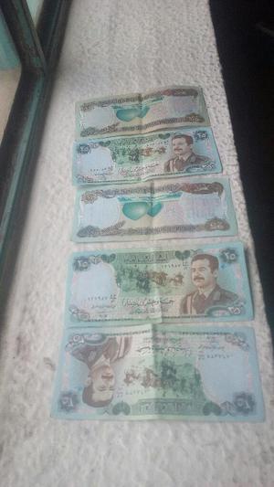 Vendo 170 Billetes de 25 Dinares