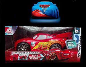 Carro Control Cars Disney Rayo Macqueen Niños Carreras Ajd