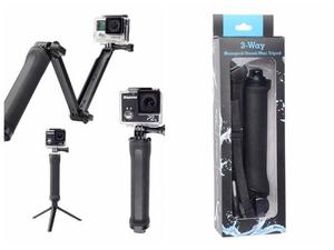 Monopod Profesional 3-way Para Gopro