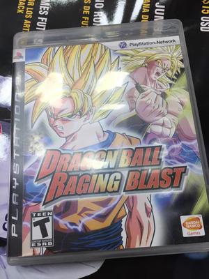 Dragon Ball Z Raging Blast para Play Station 3 Ps3